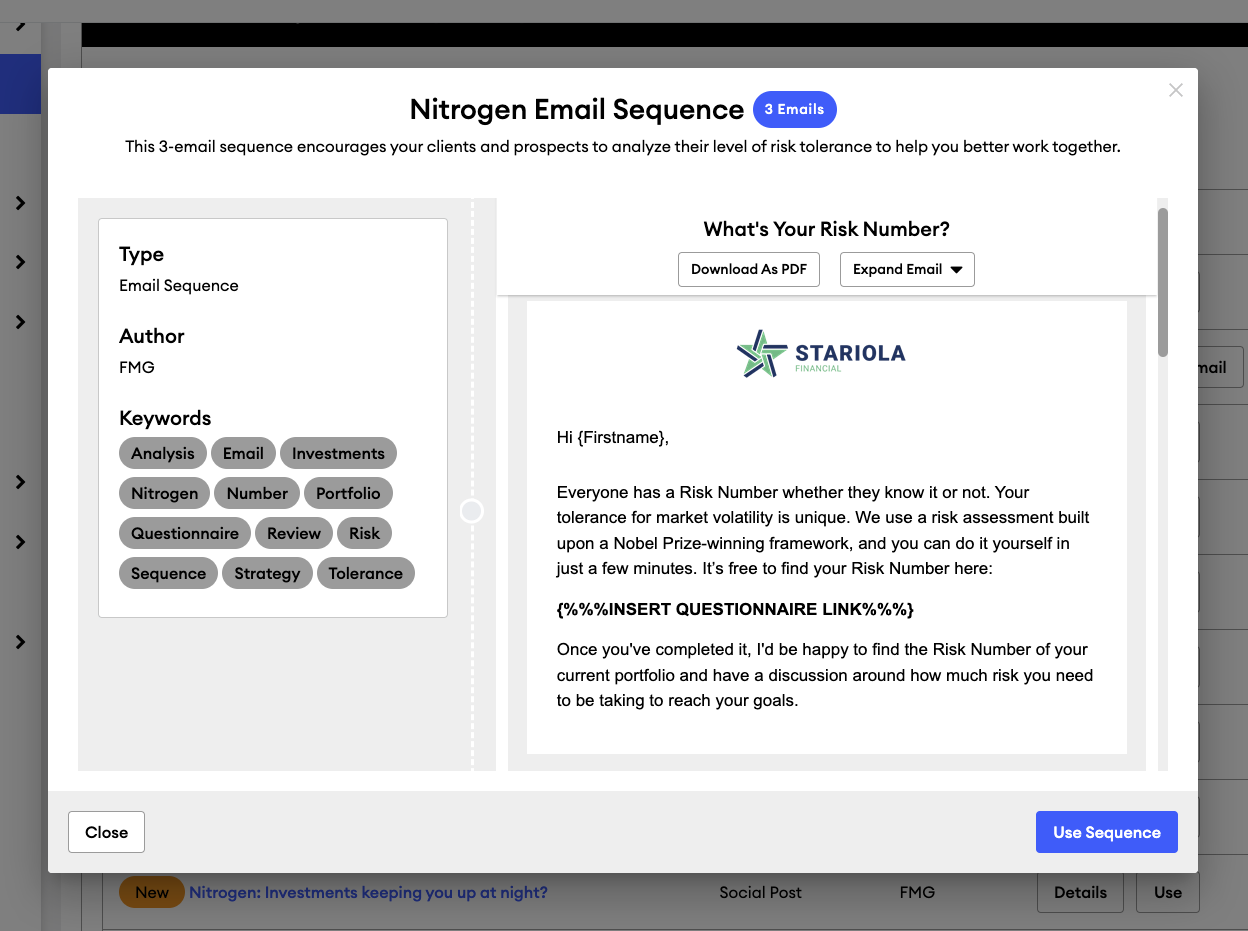 Set Up the FMG Integration