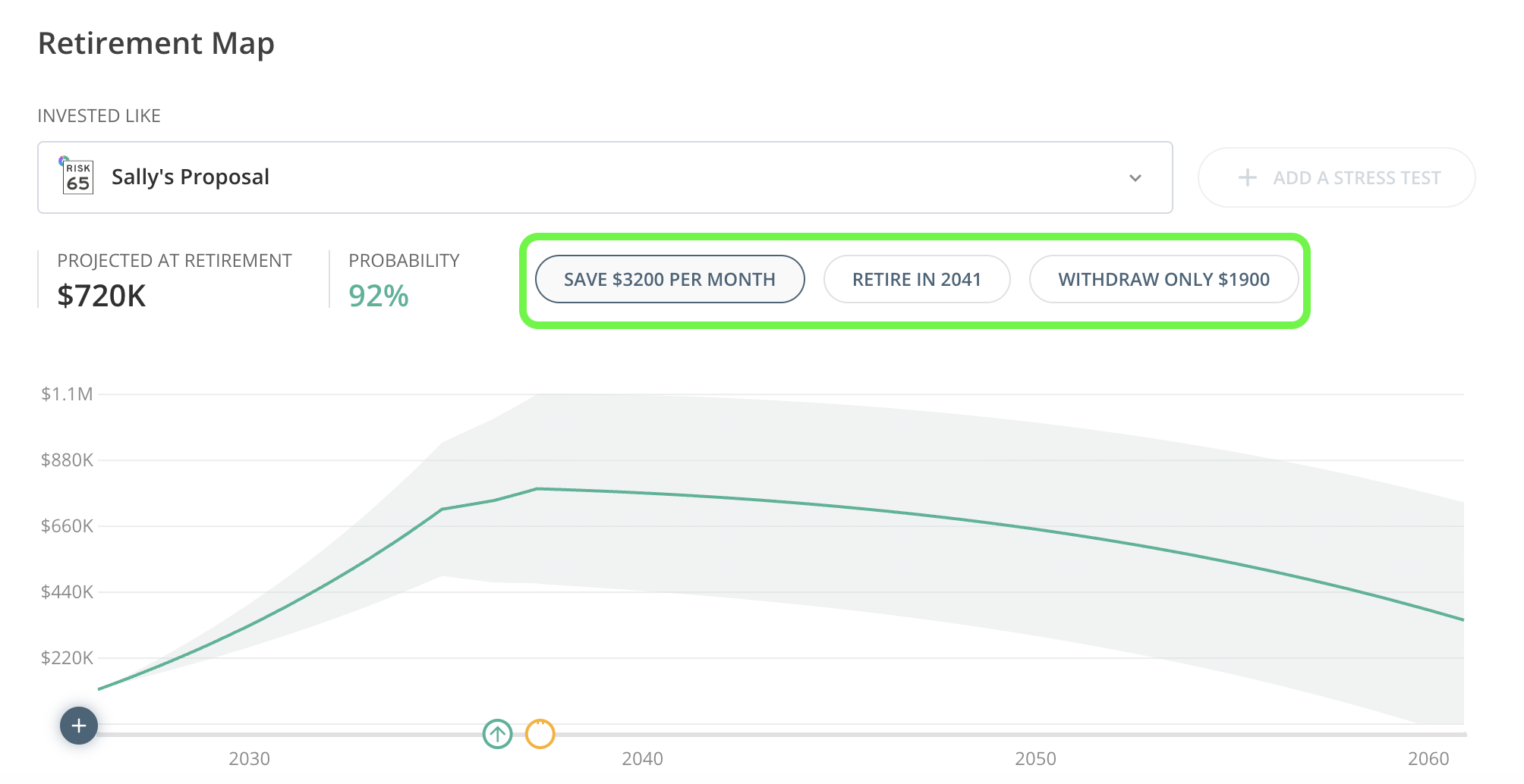 Create and Configure a Retirement Map