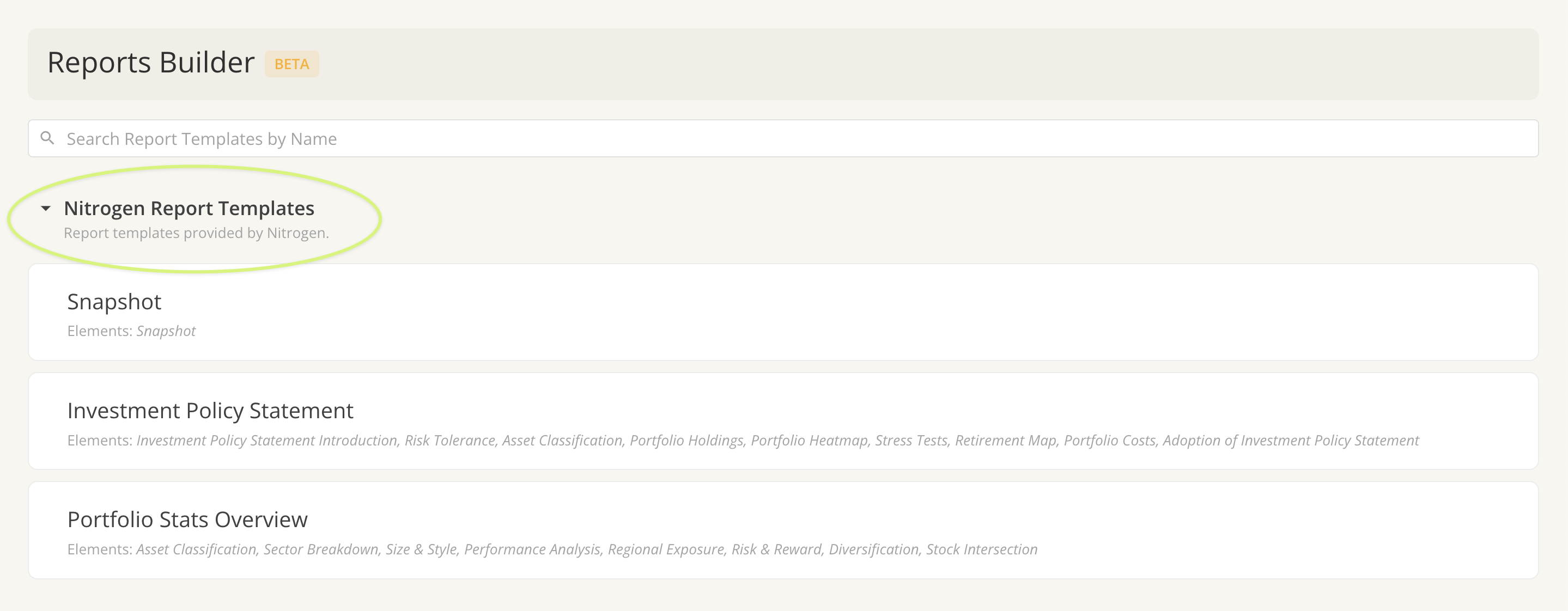 Generate a Report Using Reports Builder