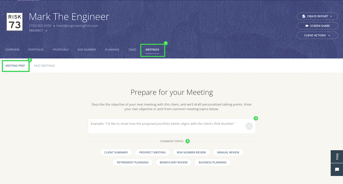 Use Meeting Prep